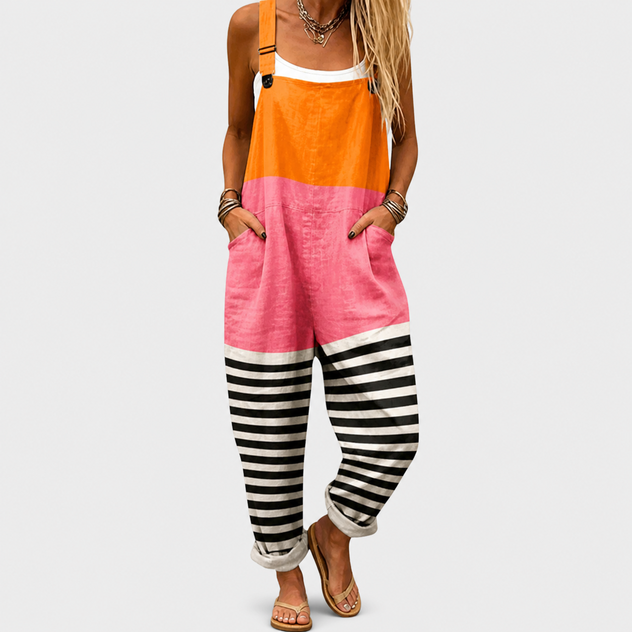 Comfortable Printed Jumpsuit