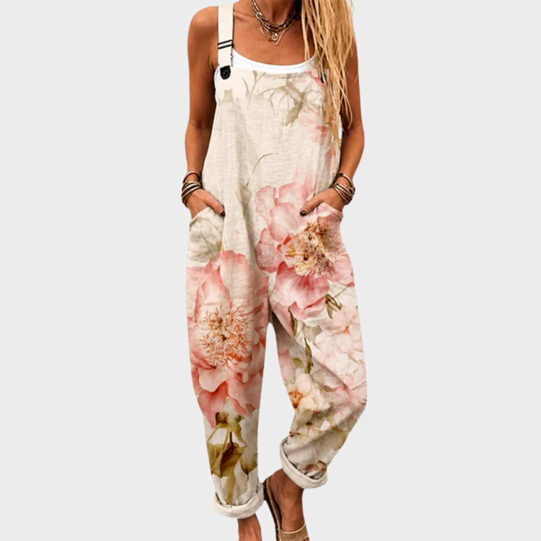 Comfortable Printed Jumpsuit