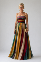 Violet & Grace™ | Effortless Strapless A-Line Dress