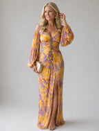 Violet & Grace™ | Elegant Dress with V-Neck