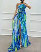 Violet & Grace™ | Vibrant Draped Dress
